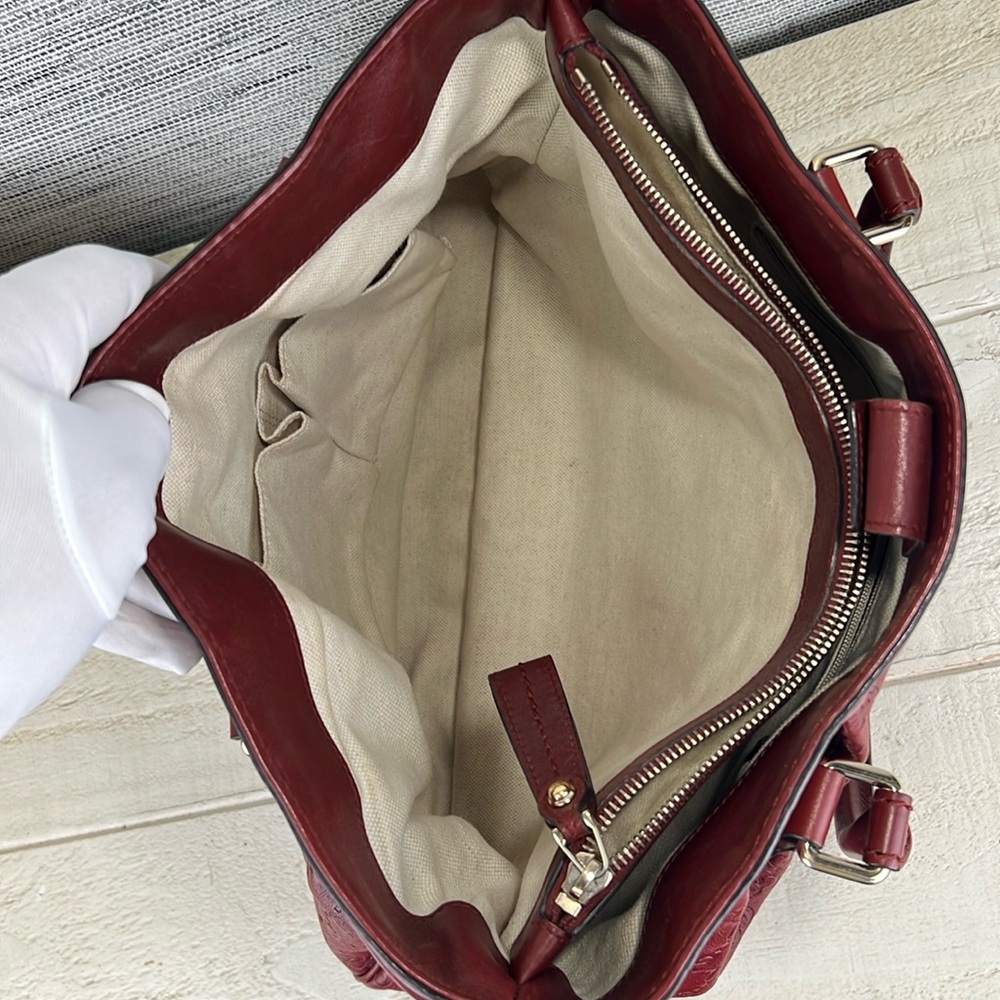Gucci Sukey Top Handle Tote Guccissima Leather Medium - Picture 10 of 16